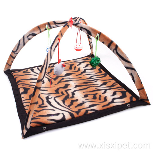 Velvet breathable variety of cartoon bell foldable tent